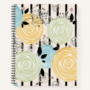 Carnet Rétro, Flower Patch