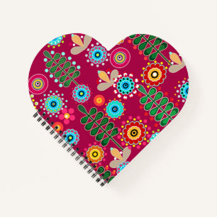 Carnet Rétro, Flower Patch