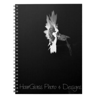 Carnet Retro Sunflower with Bee Spiral Photo Notebook