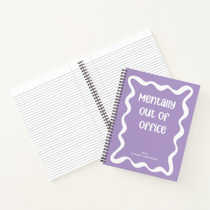 Carnet Réunions minimales de collègues Bureau Nom Année