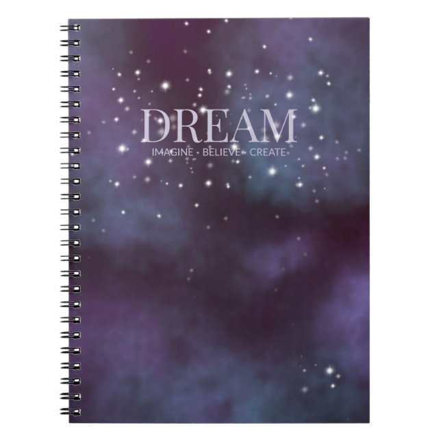 Carnet Rêve mystique Dusty Violet (Devant)