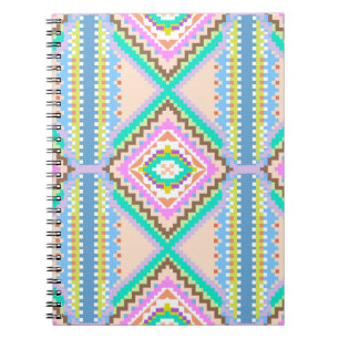 Carnet Rêve Pastel Électrique Kaléidoscope