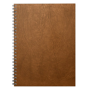 Carnet Revêtement Brown en cuir de vache