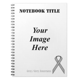 Carnet Ribbon gris/gris standard par Kenneth Yoncich