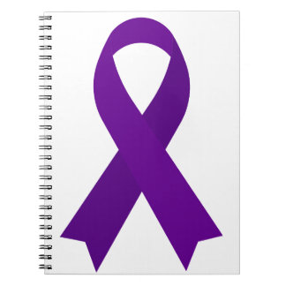 Carnet Ribbon violet Lupus ITP HS Lewy Body Dementia