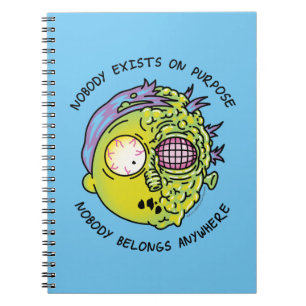 Carnet RICK ET MORTY™  Citation de vol de mortier Styli