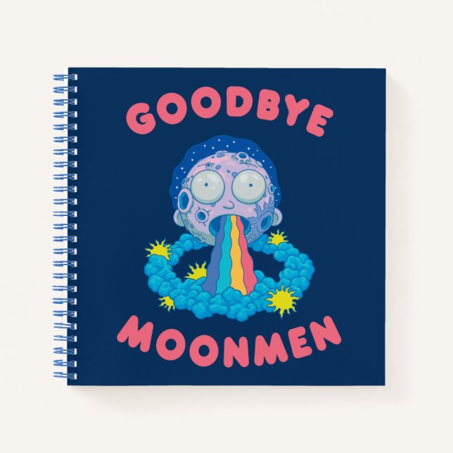 Carnet RICK ET MORTY™ | Goodbye Moonmen (Devant)