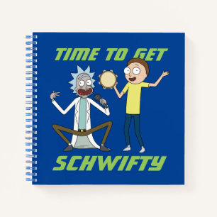 Carnet RICK ET MORTY™ Il Est Temps D'Obtenir Schwifty