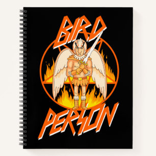 Carnet RICK ET MORTY™   Pentagramme d'oiseaux