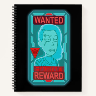 Carnet RICK ET MORTY™ Poster Recherché Space Beth