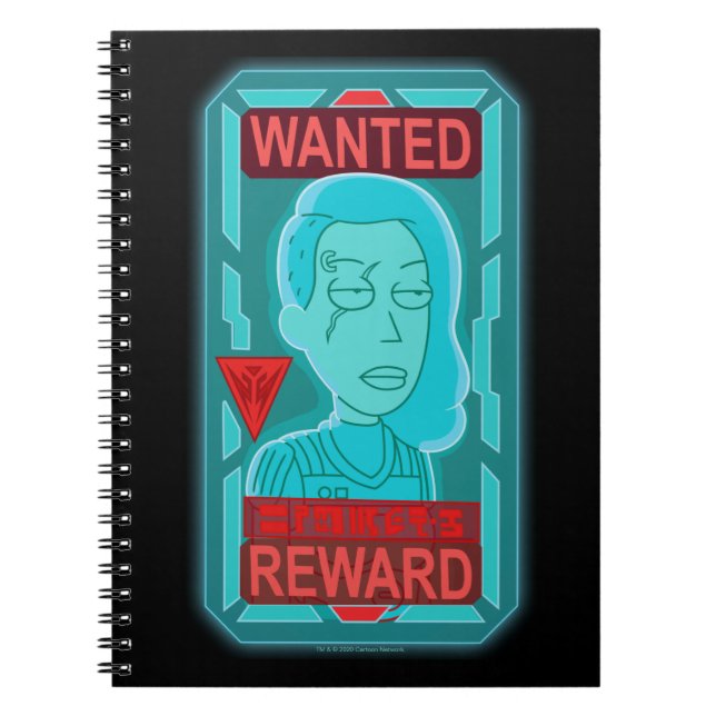 Carnet RICK ET MORTY™ | Poster Recherché Space Beth (Devant)