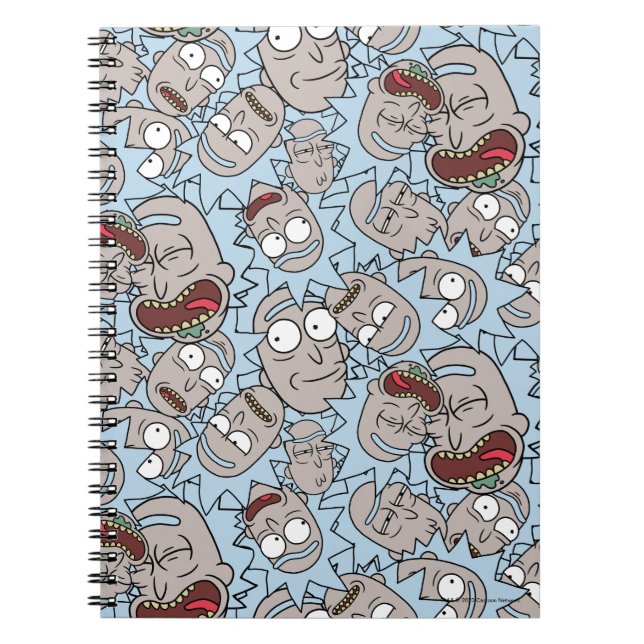 Carnet RICK ET MORTY™ | Rick's Moods (Devant)