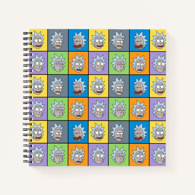 Carnet RICK ET MORTY™ | Rick's Moods (Devant)