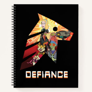 Carnet RICK ET MORTY™   Space Beth Defiance Crew