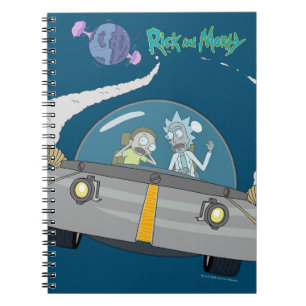 Carnet RICK ET MORTY™ Vol En Navire Spatial