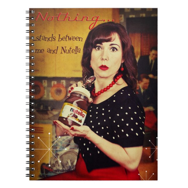 Carnet Rien… ne se tient entre moi et Nutella (Devant)