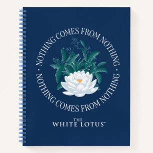 Carnet Rien Ne Vient De Rien - Le Lotus Blanc