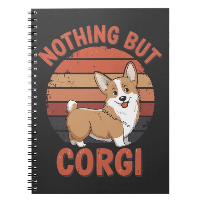 Carnet Rien que des Corgi (Devant)