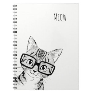 Carnet ringard tiré par la main adorable d'art de