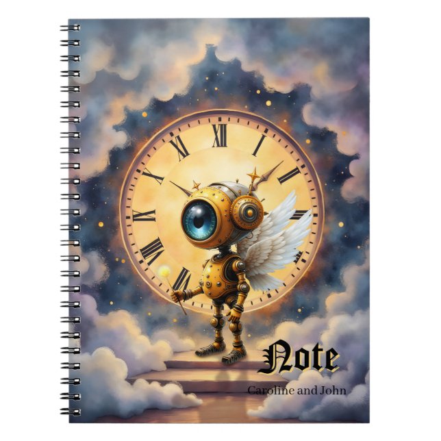Carnet Robby the Winged Timekeeper – Wings of Time Series (Devant)