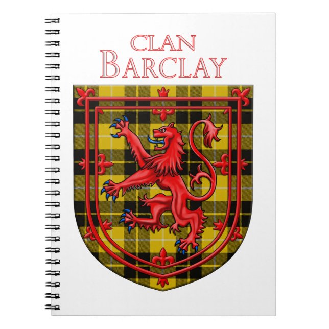 Carnet Robe Barclay Tartan Scottish Plaid (Devant)