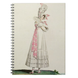 Carnet Robe d'été, plat de mode de 'Incroyables et M