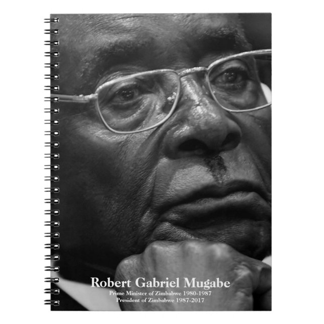 Carnet Robert G. Mugabe, Président du Zimbabwe (Devant)