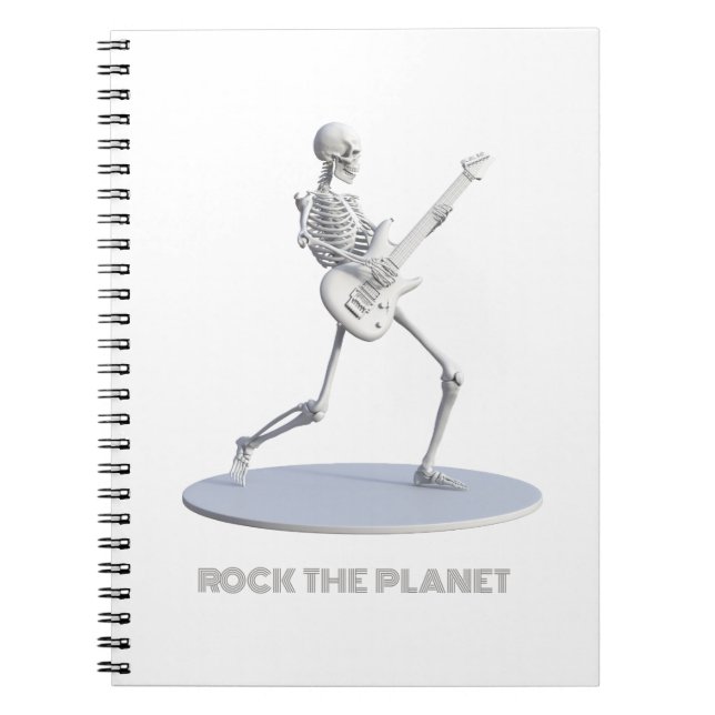 Carnet Rock The Planet (Devant)