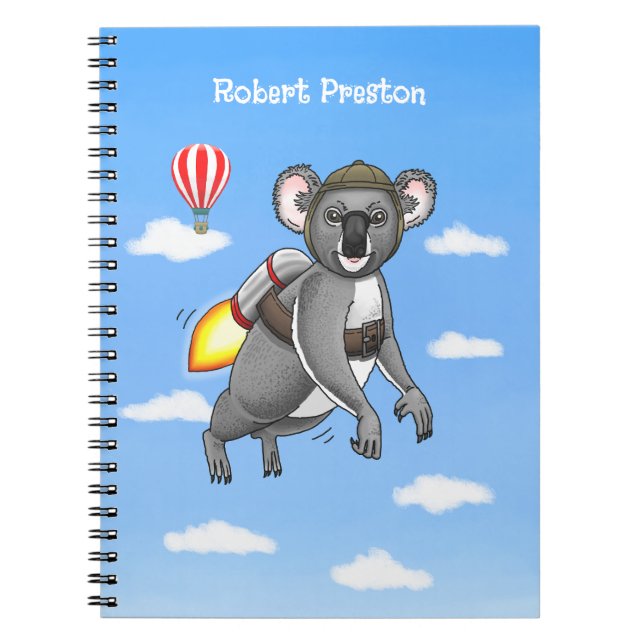Carnet Rocket Koala (Devant)