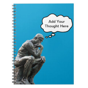 Carnet Rodin's Thinker
