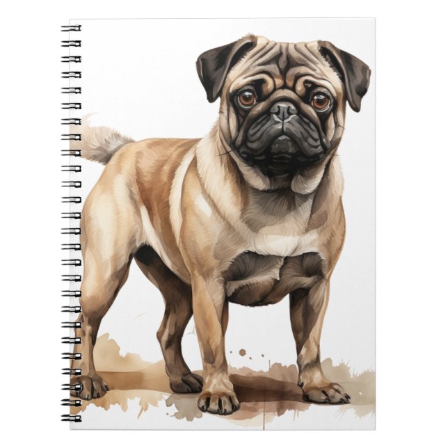 CARNET ROI ET CHIEN DE CARLIN BROWN (Devant)