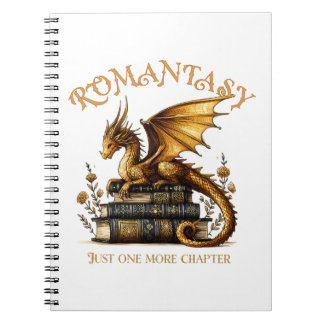 Carnet Romantasy Dragon Books Juste un chapitre de plus