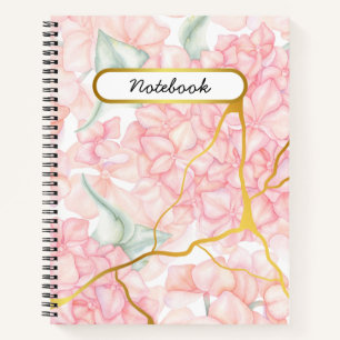 Carnet Romantique rose floral