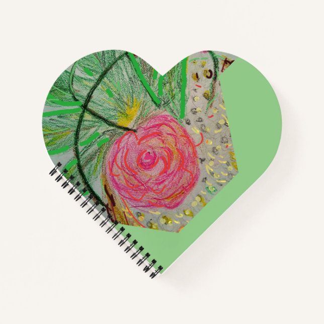 Carnet Rosa rouge (Devant)