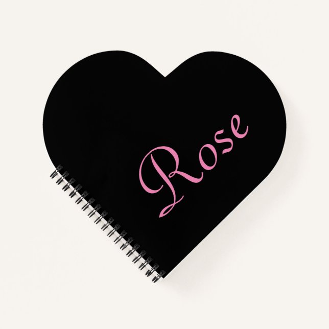 Carnet Rose (Devant)