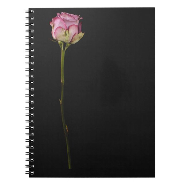 Carnet Rose 3 de rose (Devant)