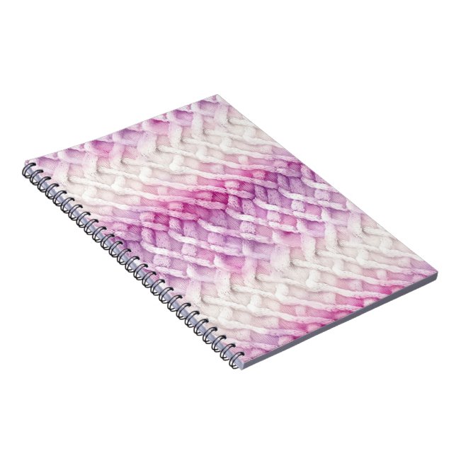 Carnet Rose blanc violet chaud (Côté Droit)
