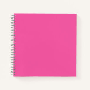 Carnet Rose chaud clair clair