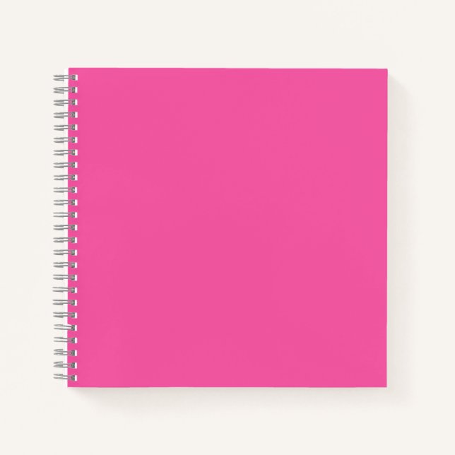 Carnet Rose chaud clair clair (Devant)