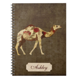 Carnet rose de chameau