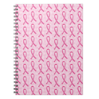 Carnet rose de conscience de cancer du sein de