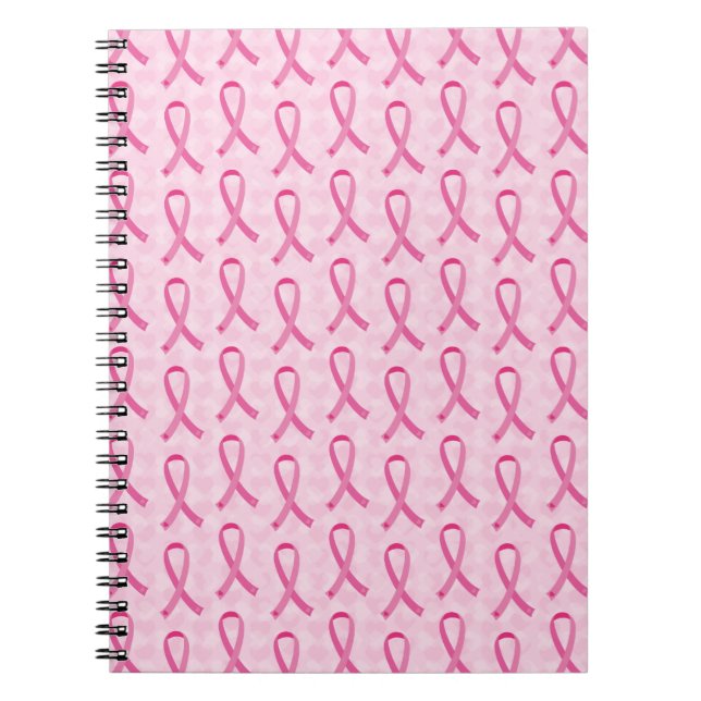 Carnet rose de conscience de cancer du sein de (Devant)