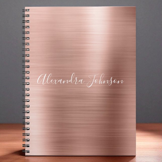 Carnet Rose Gold - Pink Foil Professional Girl (Créateur téléchargé)