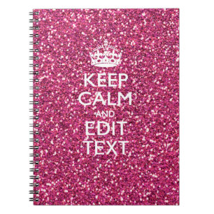 Carnet Rose Personnalisé Conserver Décor Calme