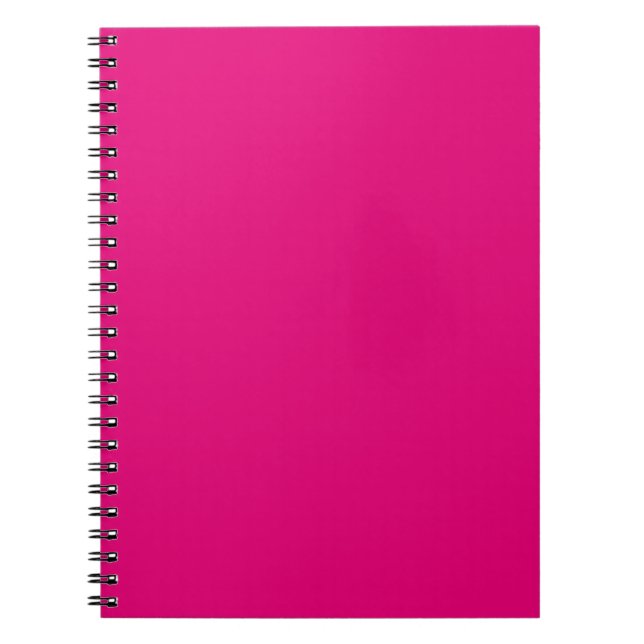 Carnet Rosé profond (Devant)