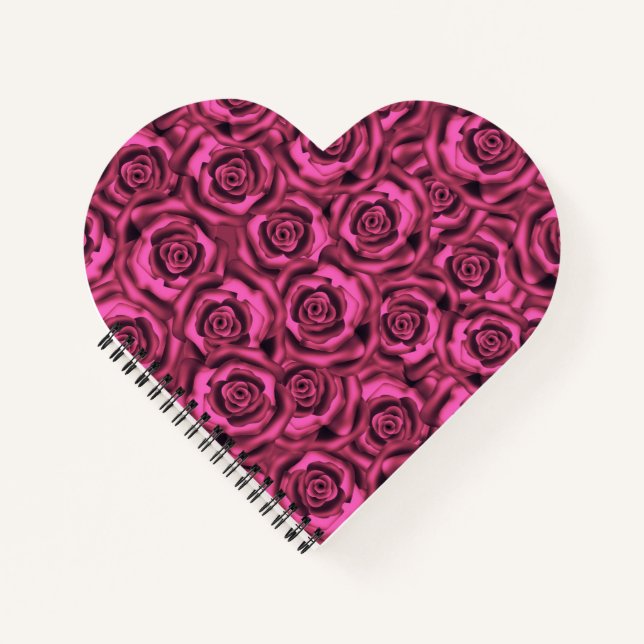 Carnet Rose rose (Devant)