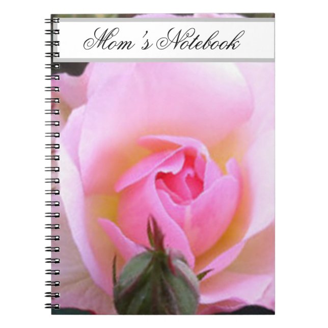 Carnet Rose rose rose anglaise parfaite (Devant)