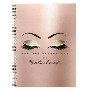 Carnet Rose Skin Gold Parties scintillant Yeux Maquillage