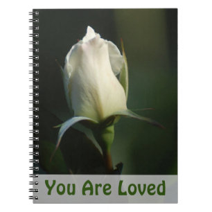 Carnet Rosebud blanc