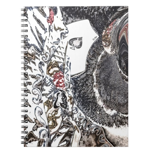 Carnet "Roses d'as " (Devant)